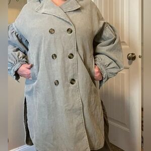 Unique Corduroy Coat